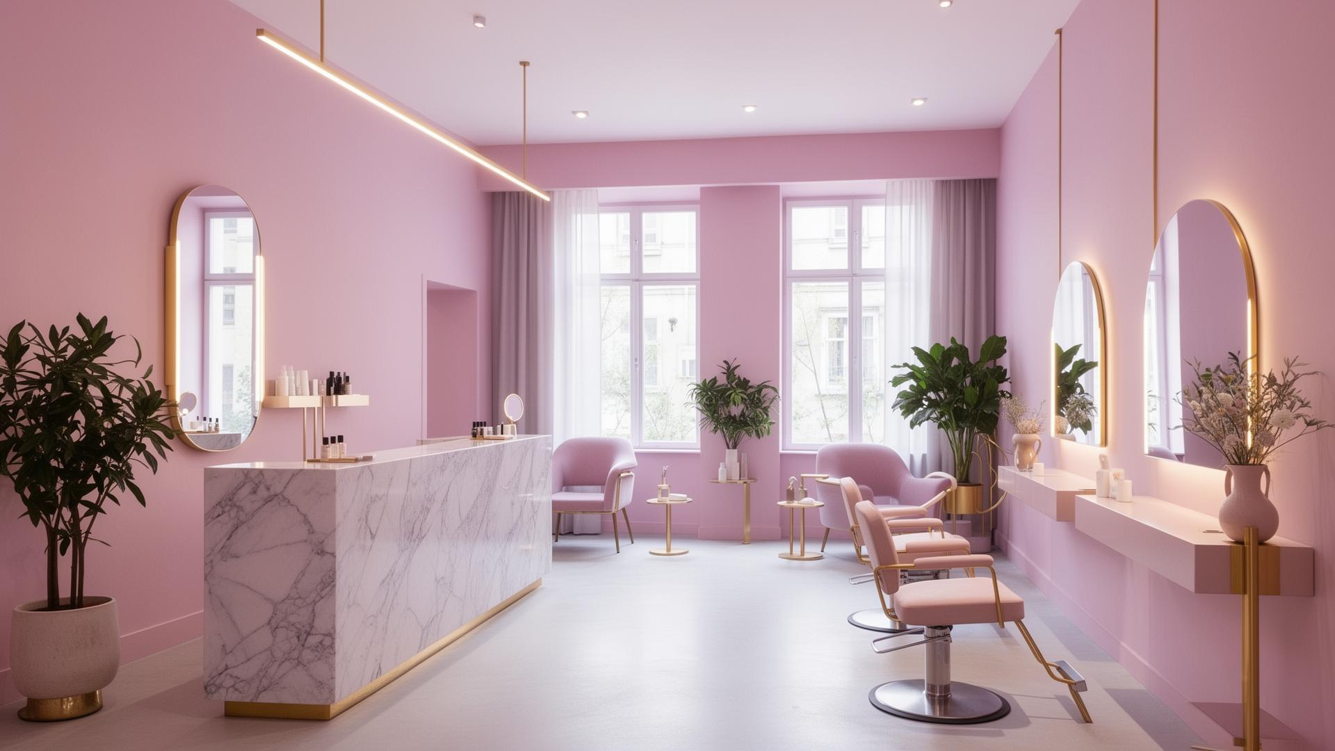Intérieur de l'institut Ness Beauty à Marseille